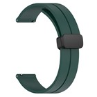 Microsonic Samsung Gear S2 Kordon Ribbon Line Koyu Yeşil