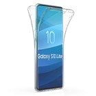 Microsonic Samsung Galaxy S10e Kılıf 6 tarafı tam full koruma 360 Clear Soft Şeffaf