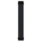 Microsonic Samsung Gear S3 Classic Kordon Large Size 165mm Braided Solo Loop Band Siyah