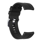 Microsonic Samsung Galaxy Watch 3 45mm Kordon Silicone RapidBands Siyah