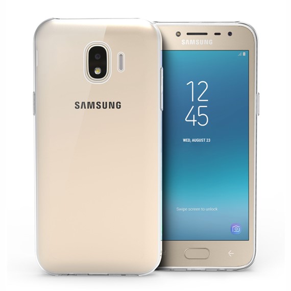 Microsonic Samsung Galaxy Grand Prime Pro Kılıf Transparent Soft Beyaz 1