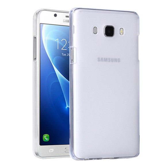 Microsonic Samsung Galaxy J7 2016 Kılıf Transparent Soft Beyaz 1