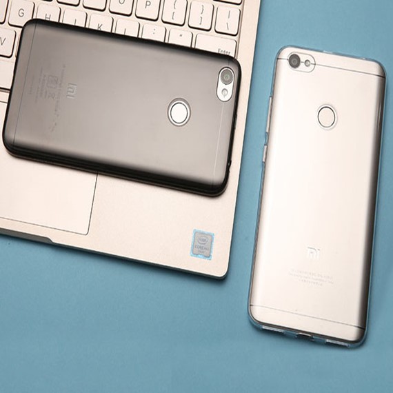 Microsonic Xiaomi Redmi Note 5A Kılıf Transparent Soft Beyaz 3