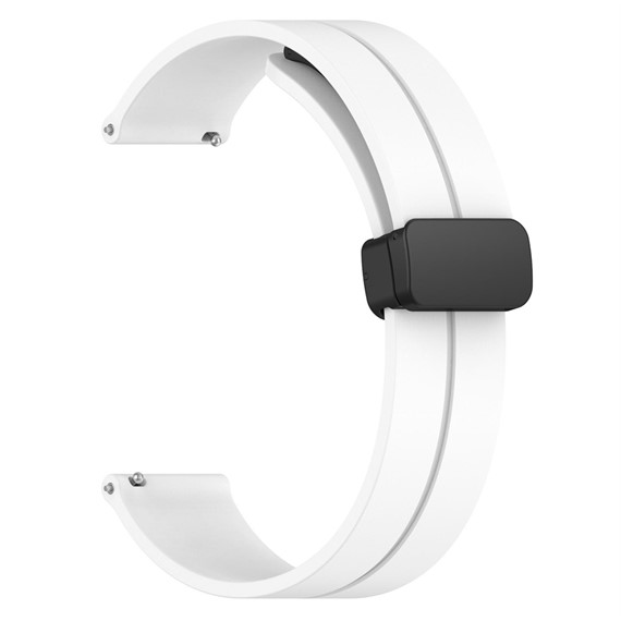 Microsonic OnePlus Watch Kordon Ribbon Line Beyaz 1