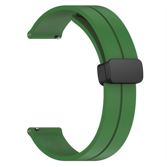 Microsonic Samsung Galaxy Watch Active Kordon Ribbon Line Yeşil 1
