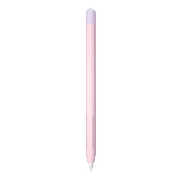 Microsonic Apple Pencil 2 nesil Kılıf Mat Silikon Lila Pembe 1
