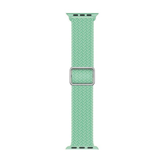 Microsonic Apple Watch Series 9 41mm Kordon Knitted Fabric Loop Yeşil 1