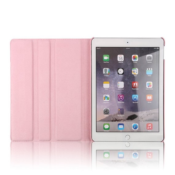 Microsonic Apple iPad Air 3 10 5 2019 A2152-A2123-A2153-A2154 Kılıf 360 Rotating Stand Deri Beyaz 5