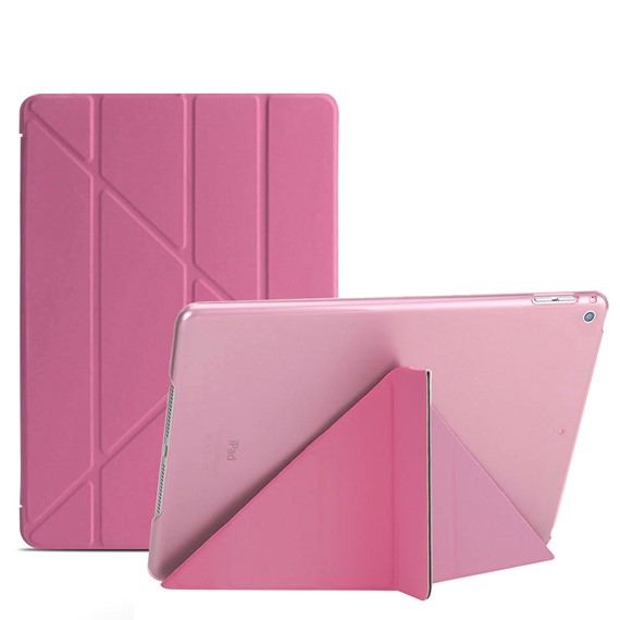 Microsonic Apple iPad Air A1474-A1475-A1476 Folding Origami Design Kılıf Pembe 1