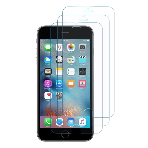 Microsonic Apple iPhone 6 Ekran koruyucu Nano Cam 3 lü Paket 2