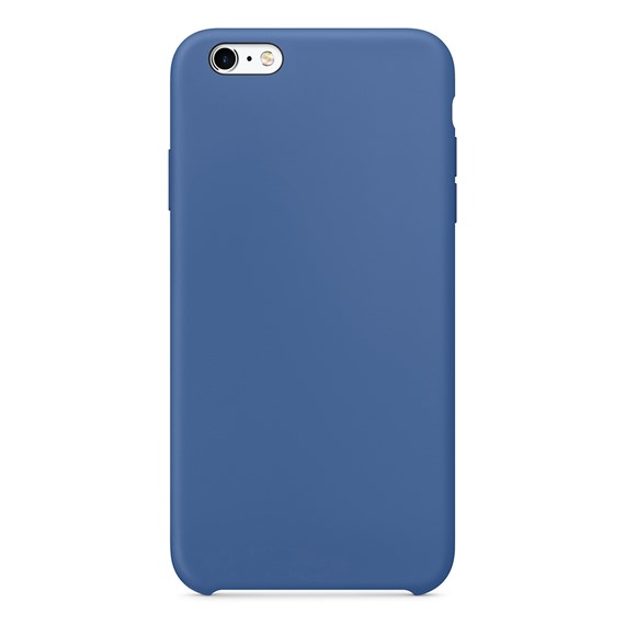 Microsonic Apple iPhone 6 Kılıf Liquid Lansman Silikon Çini Mavisi 2