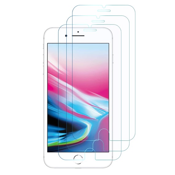 Microsonic Apple iPhone 8 Plus Ekran koruyucu Nano Cam 3 lü Paket 2