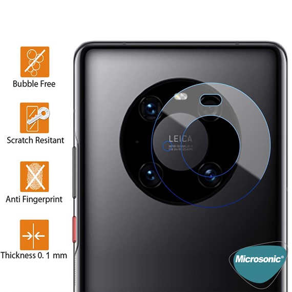 Microsonic Huawei Mate 40 Pro Kamera Lens Koruma Camı 6