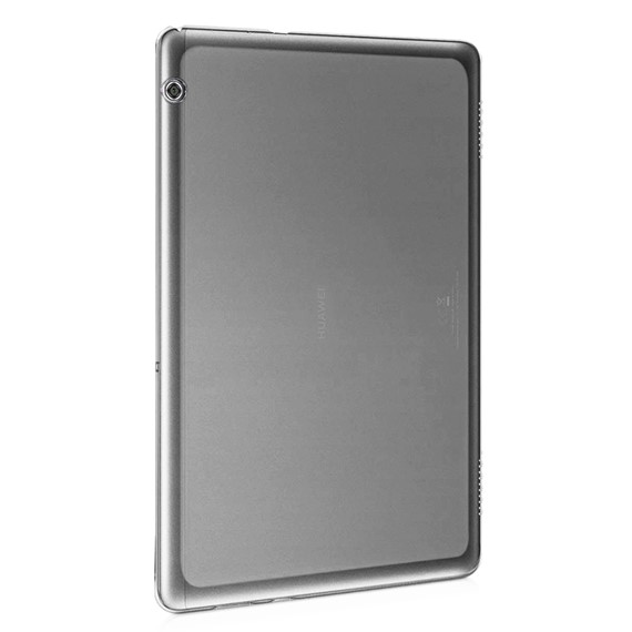 Microsonic Huawei MediaPad T5 10 Kılıf Transparent Soft Beyaz 2