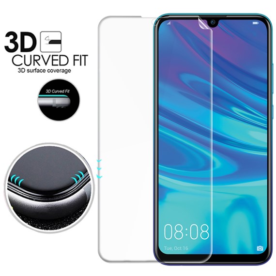 Microsonic Huawei P Smart 2019 Ön Arka Kavisler Dahil Tam Ekran Kaplayıcı Film 3