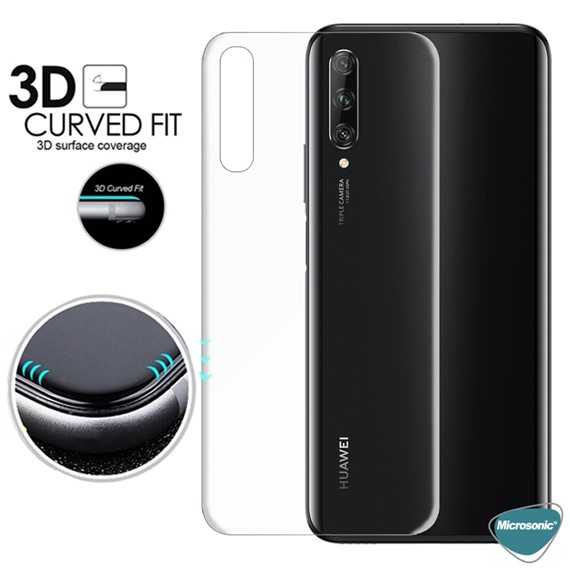 Microsonic Huawei P Smart Pro Ön Arka Kavisler Dahil Tam Ekran Kaplayıcı Film 2