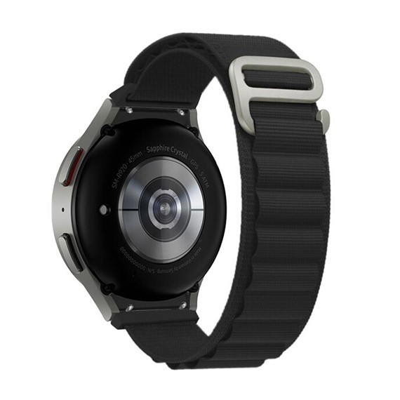 Microsonic Samsung Galaxy Watch Active Kordon Alpine Loop Siyah 1