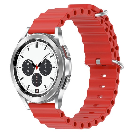 Microsonic Huawei Watch GT 3 SE Kordon Ocean Band Kırmızı 2