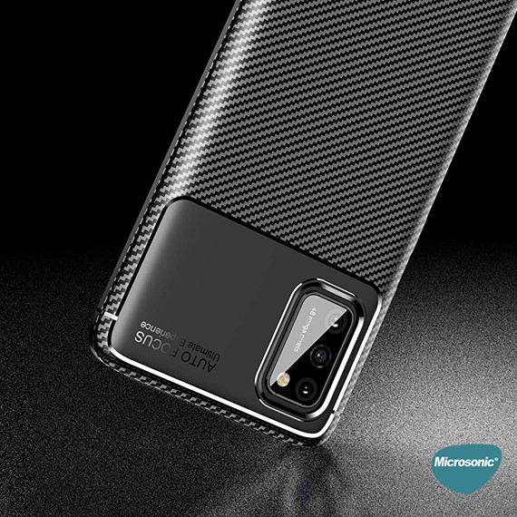 Microsonic Samsung Galaxy A02s Kılıf Legion Series Kahverengi 3