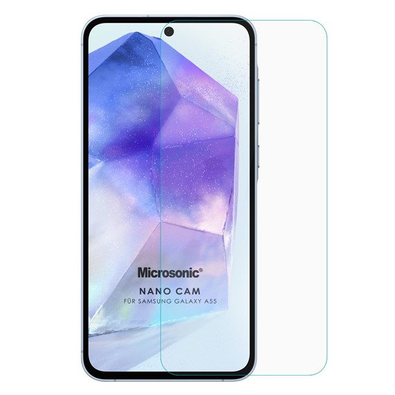 Microsonic Samsung Galaxy A55 Nano Glass Cam Ekran Koruyucu 1