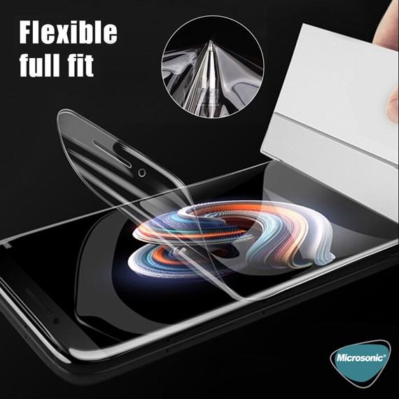 Microsonic Samsung Galaxy A81 Ön Arka Kavisler Dahil Tam Ekran Kaplayıcı Film 5