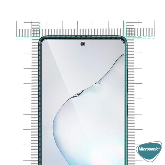 Microsonic Samsung Galaxy A81 Temperli Cam Ekran Koruyucu 4