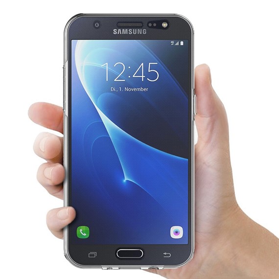 Microsonic Samsung Galaxy Grand Prime Kılıf 6 tarafı tam full koruma 360 Clear Soft Şeffaf 5