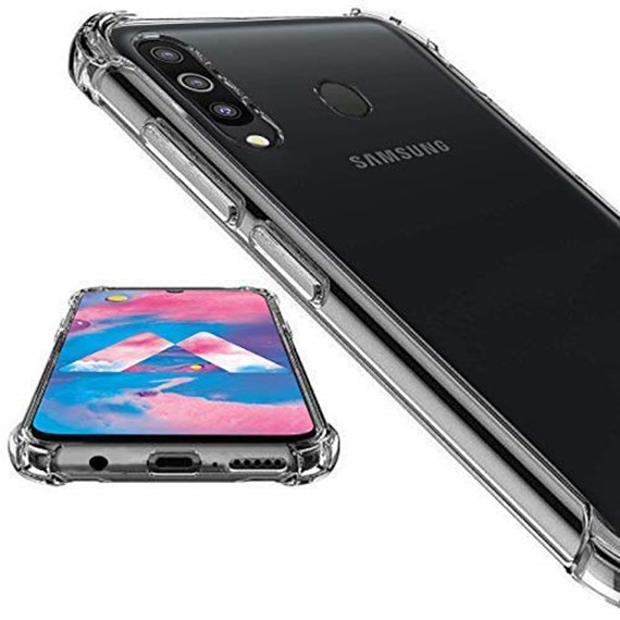 Microsonic Shock Absorbing Kılıf Samsung Galaxy M30 Şeffaf 4