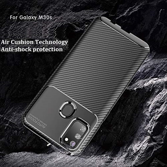 Microsonic Samsung Galaxy M30s Kılıf Legion Series Lacivert 5