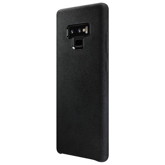 Microsonic Samsung Galaxy Note 9 Kılıf Alcantara Süet Siyah 2