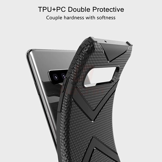 Microsonic Samsung Galaxy S10e Kılıf Diamond Shield Siyah 3