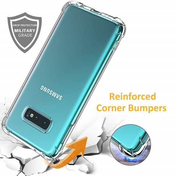 Microsonic Shock Absorbing Kılıf Samsung Galaxy S10e Şeffaf 4