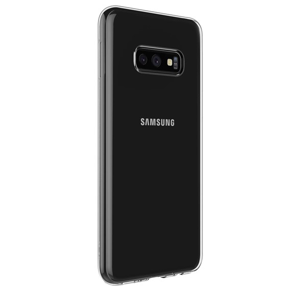 Microsonic Samsung Galaxy S10e Kılıf Transparent Soft Beyaz 2