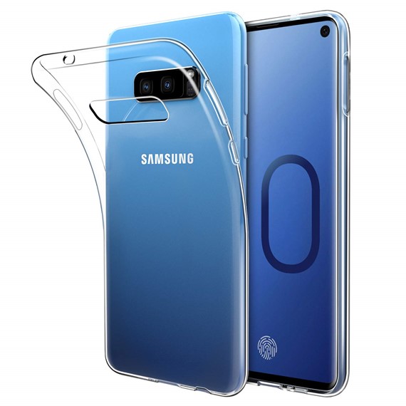 Microsonic Samsung Galaxy S10e Kılıf Transparent Soft Beyaz 4