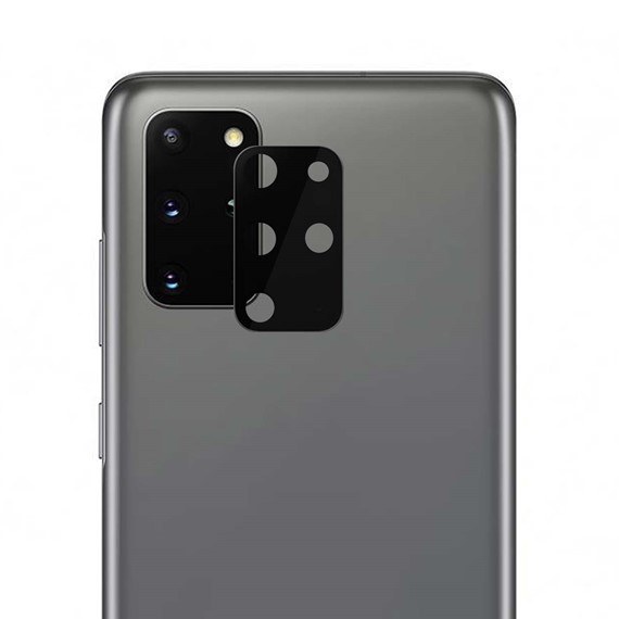 Microsonic Samsung Galaxy S20 Plus Kamera Lens Koruma Camı V2 Siyah 1