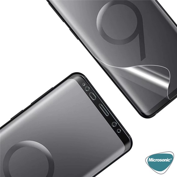 Microsonic Samsung Galaxy S20 Plus Ön Arka Kavisler Dahil Tam Ekran Kaplayıcı Film 4