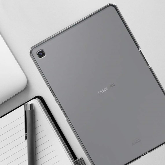 Microsonic Samsung Galaxy Tab A 10 1 T510 Kılıf Transparent Soft Beyaz 5