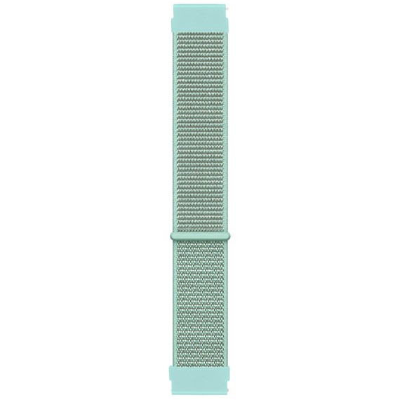 Microsonic Amazfit Bip U Hasırlı Kordon Woven Sport Loop Mint Yeşili 1