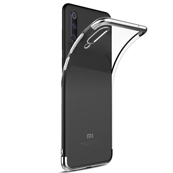 Microsonic Xiaomi Mi 9 Kılıf Skyfall Transparent Clear Gümüş 2