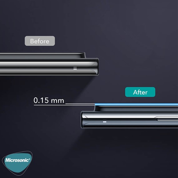 Microsonic Samsung Galaxy Note 20 Kamera Lens Koruma Camı V2 Siyah 2