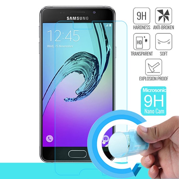 Microsonic Samsung Galaxy A3 2016 Nano Cam Ekran koruyucu Kırılmaz film 1