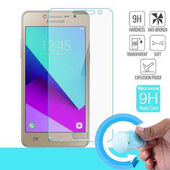 Microsonic Samsung Galaxy Grand Prime Plus Nano Cam Ekran koruyucu Kırılmaz film 1
