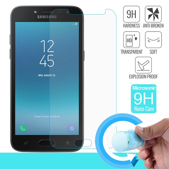 Microsonic Samsung Galaxy J2 Pro 2018 Nano Cam Ekran koruyucu Kırılmaz film 1