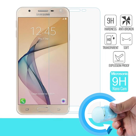 Microsonic Samsung Galaxy J5 Prime Nano Cam Ekran koruyucu Kırılmaz film 1