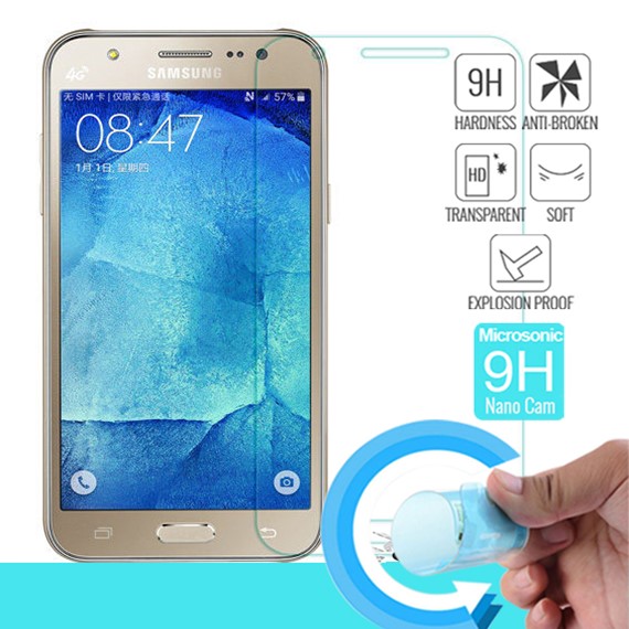 Microsonic Samsung Galaxy J7 Nano Cam Ekran koruyucu Kırılmaz film 1