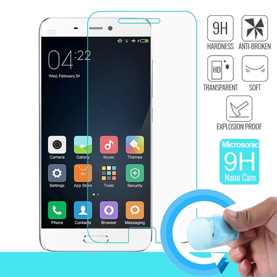 Microsonic Xiaomi Mi 5S Nano Cam Ekran koruyucu Kırılmaz film 1