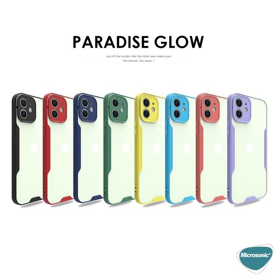 Microsonic Xiaomi Redmi Note 11 Kılıf Paradise Glow Yeşil 4