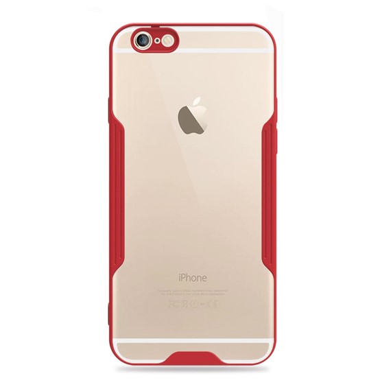 Microsonic Apple iPhone 6 Kılıf Paradise Glow Kırmızı 2