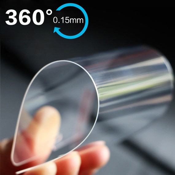 Microsonic Apple iPhone X Nano Cam Ekran koruyucu Kırılmaz film 4