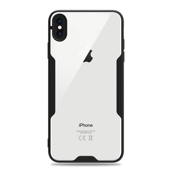 Microsonic Apple iPhone XS Max Kılıf Paradise Glow Siyah 2